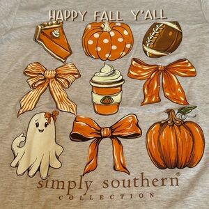 Simply Southern Heather Gray Tee